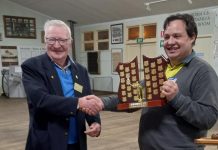 Toasting the Roma master