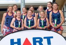 Netballers make history