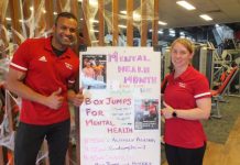 Box jumping for mental health