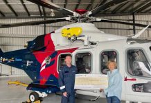 Surat’s big cheque for LifeFlight