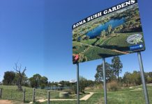 Amphitheatre for bush gardens