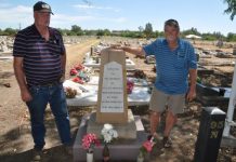 Unidentified soldiers in our cemetery
