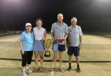 BBQ Dinner on the Tennis Courts