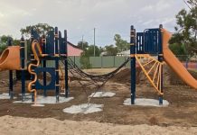 Grand opening of new playground