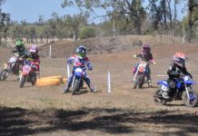 Kickstarting dirt bikes