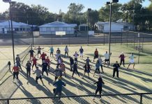 Swinging off at the courts