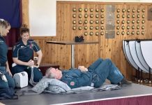 Breaking bread at Roma Clay Target Club