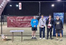 Swinging off at the courts