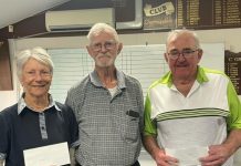 Golf pro Anna Stanton tees off at Roma