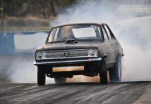 Drifting at the track