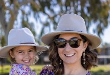 Trackside at winter carnival