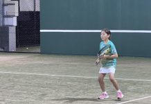 Tennis hits off at the Roma Courts
