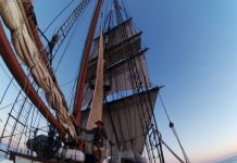 Roma local sails the high seas