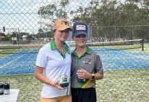 Tennis battles for town title