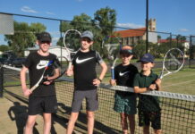 Tennis camps a smashing success