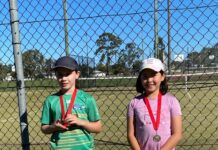 Elsa Smith a young Roma tennis champion