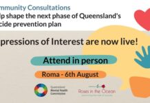 Suicide prevention community consultations coming to Roma
