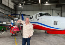 Ben Dobbin joins forces with the Flying Doctor