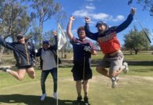 Cross Country 2 ball Amborse a dusty success for Roma Golf Club