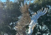 Injune spirit flies high with new sculpture