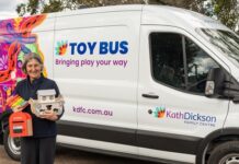 Kath Dickson Toy Bus coming back in January