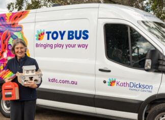 Kath Dickson Toy Bus coming back in January