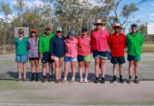 Batting at Noonga for a cause