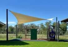 New shade sails helping to keep Maranoa families cool