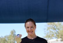 Swim, ride, run: Mitchell kids tri like champions cheered on by Cate Campbell
