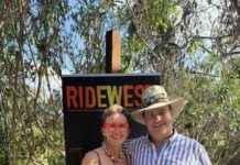 The ride home west for a good cause