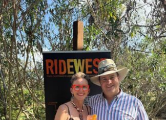 The ride home west for a good cause